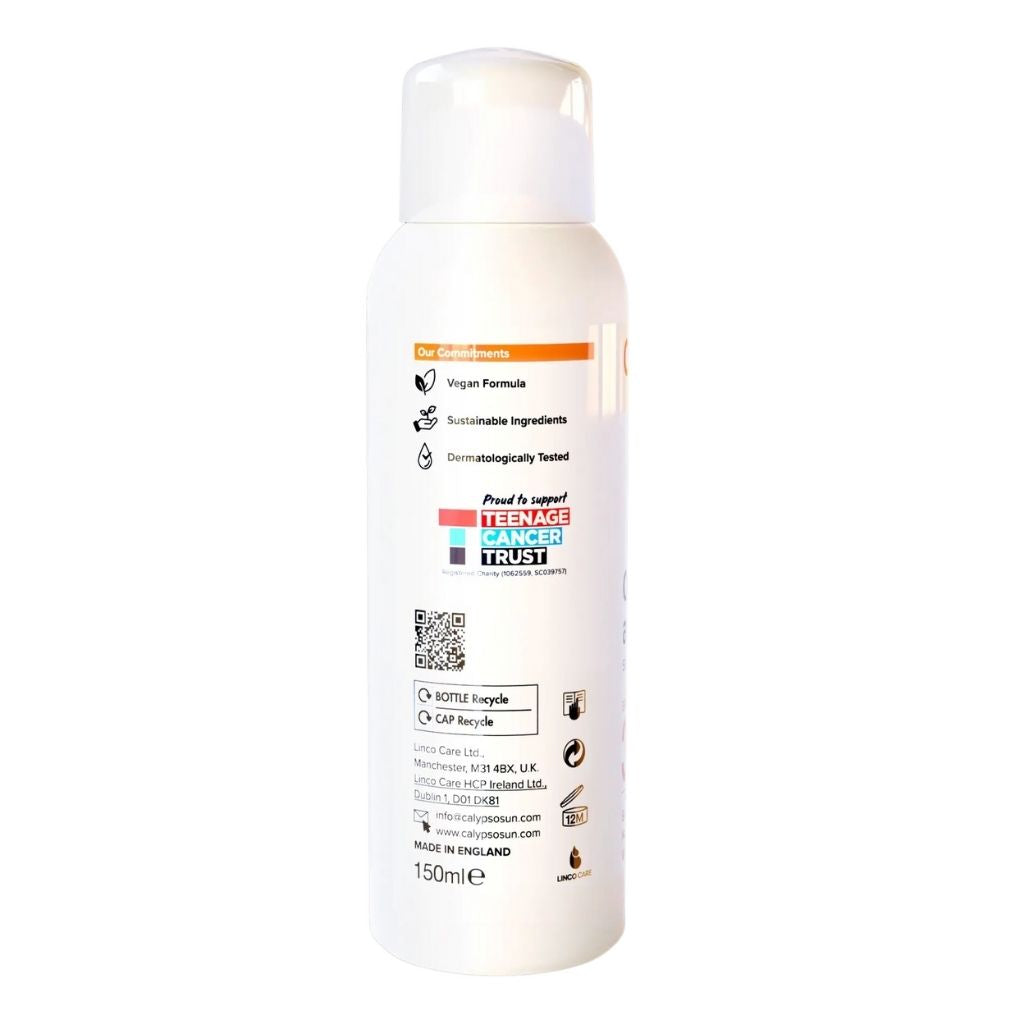 White bottle with label on a white background