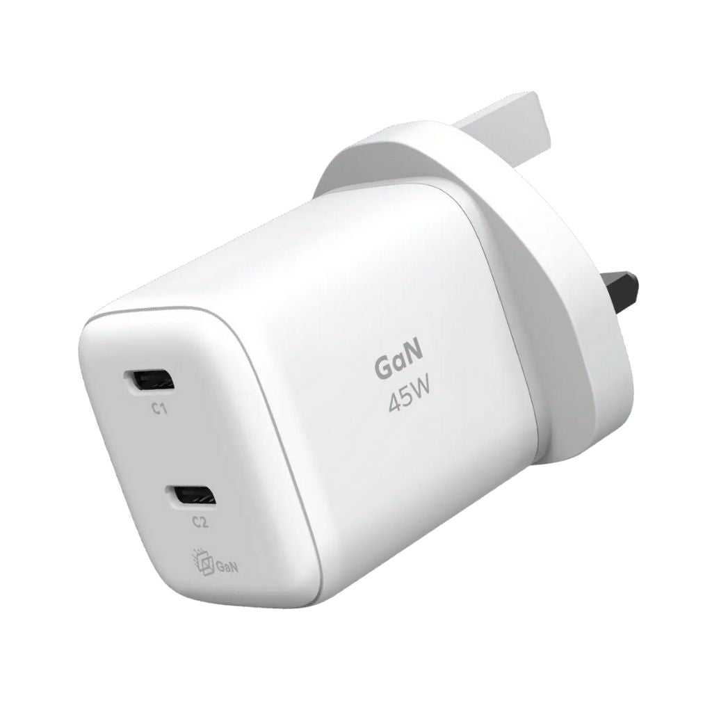 Momax 1-Charge 45W 2-Port GaN Charger 2X USB-C