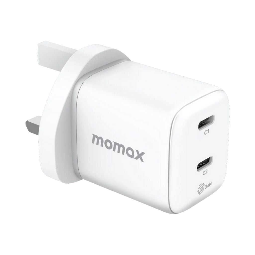 Momax 1-Charge 45W 2-Port GaN Charger 2X USB-C