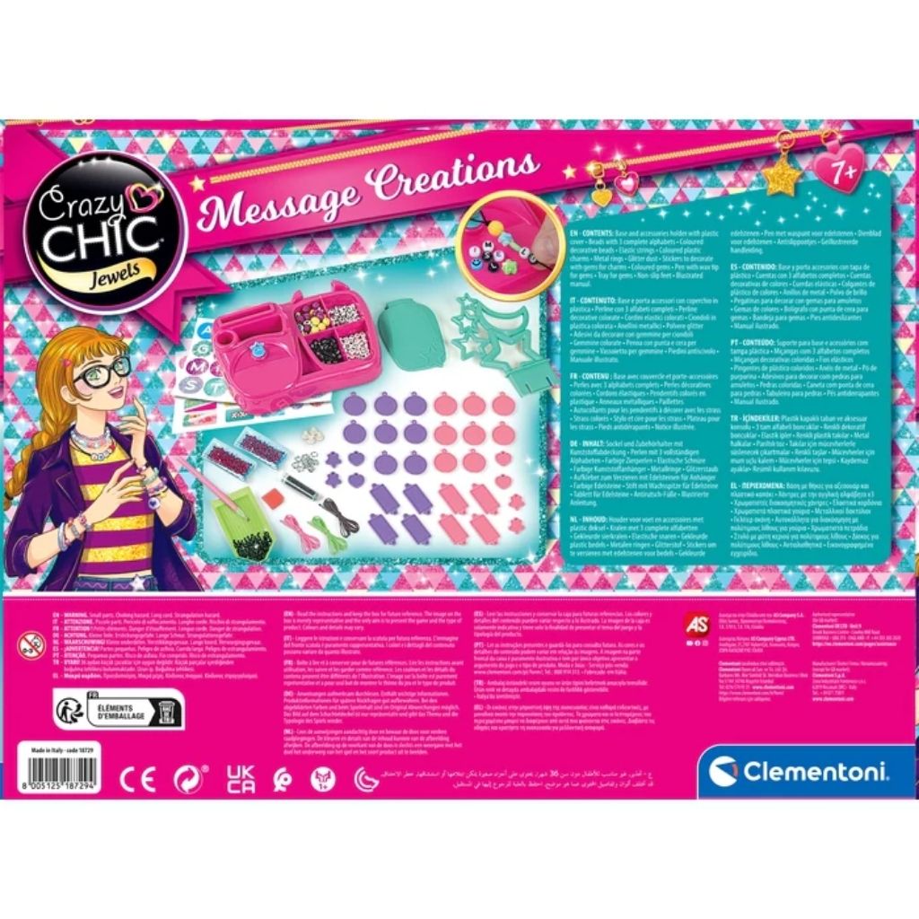 Clementoni Crazy Chic: Message Creations