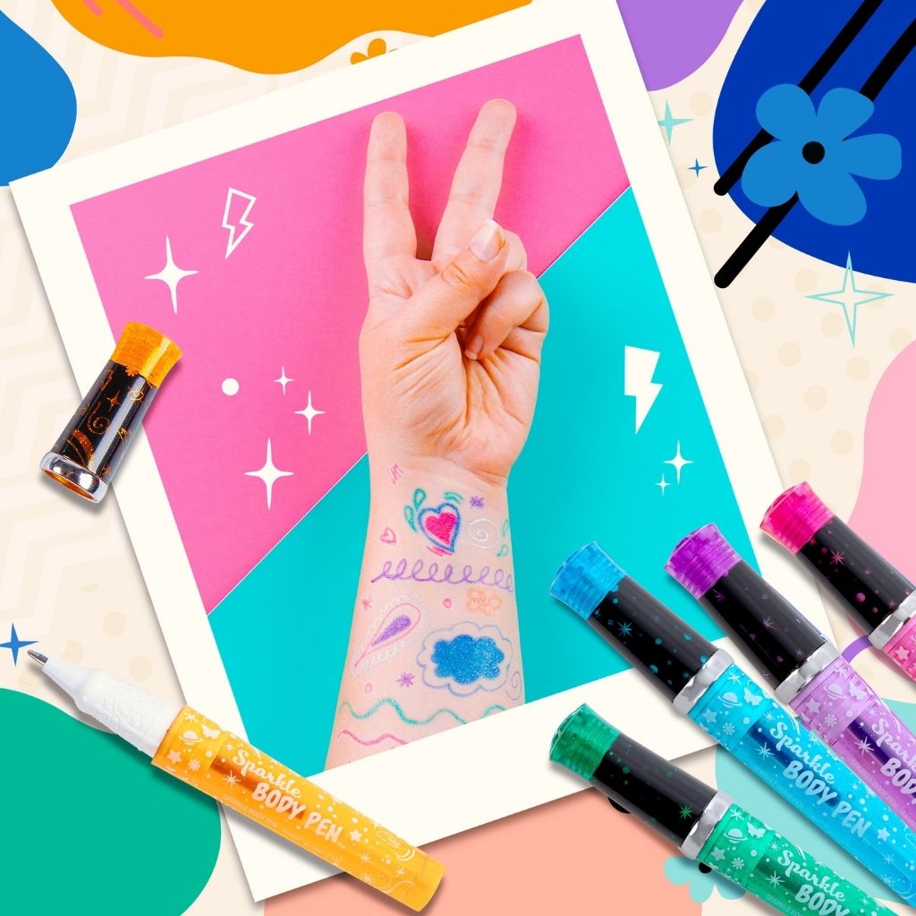 Fashion Angels Sparkle Tatts Body Art Set