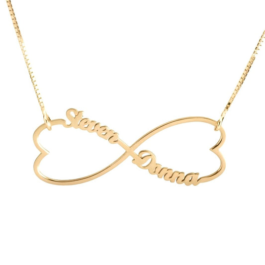 Heart Infinity Necklace