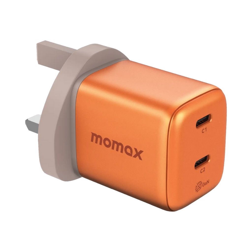 Momax 1-Charge 45W 2-Port GaN Charger 2X USB-C