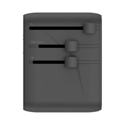 Momax 1-World2 45W 5 Port Dual AC Travel Adaptor