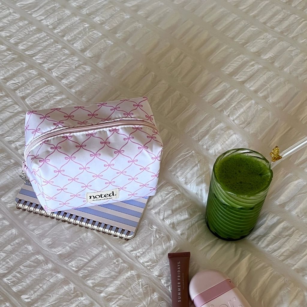 Ballet Pink Bow Pouch