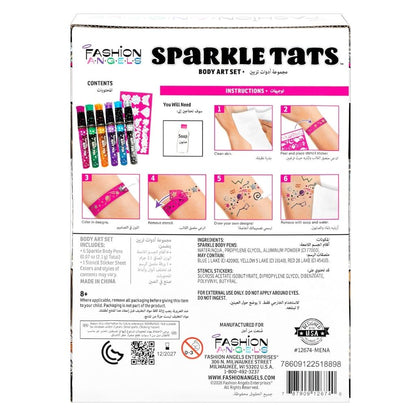 Fashion Angels Sparkle Tatts Body Art Set