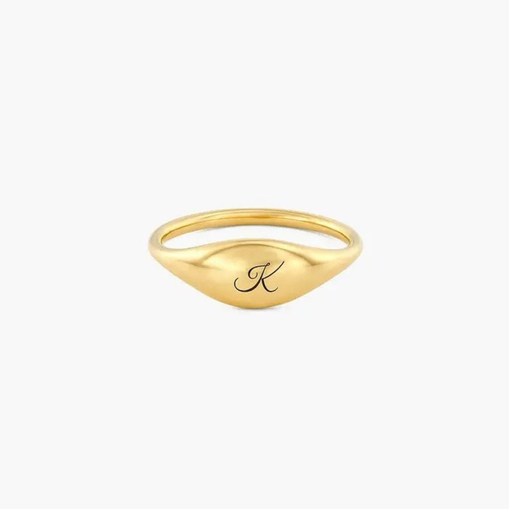 Engraved Signet Ring