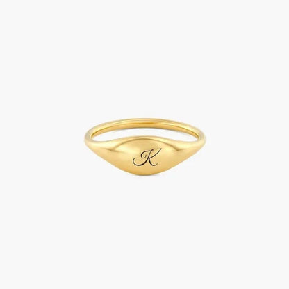 Engraved Signet Ring