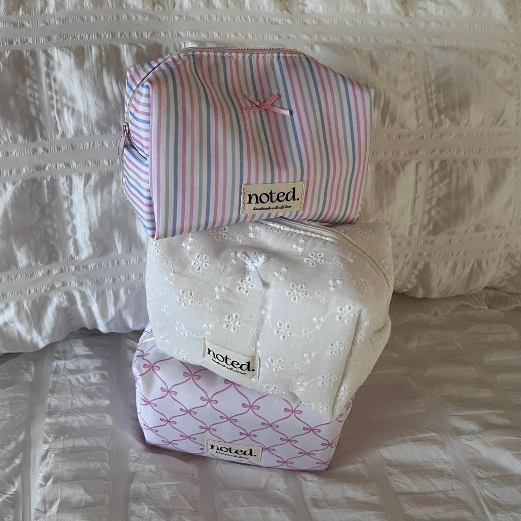 Ballet Pink Bow Pouch