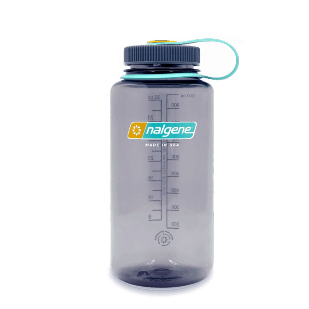 Nalgene Sustain Wide Mouth BPA-Free Leak-Proof Water Bottle - 32oz - Aubergine