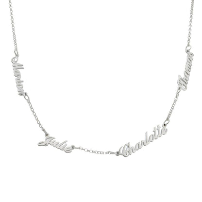 Classic Multi Name Necklace