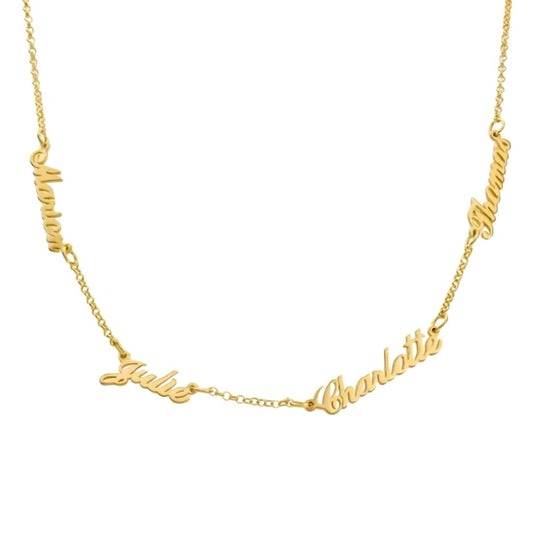Classic Multi Name Necklace
