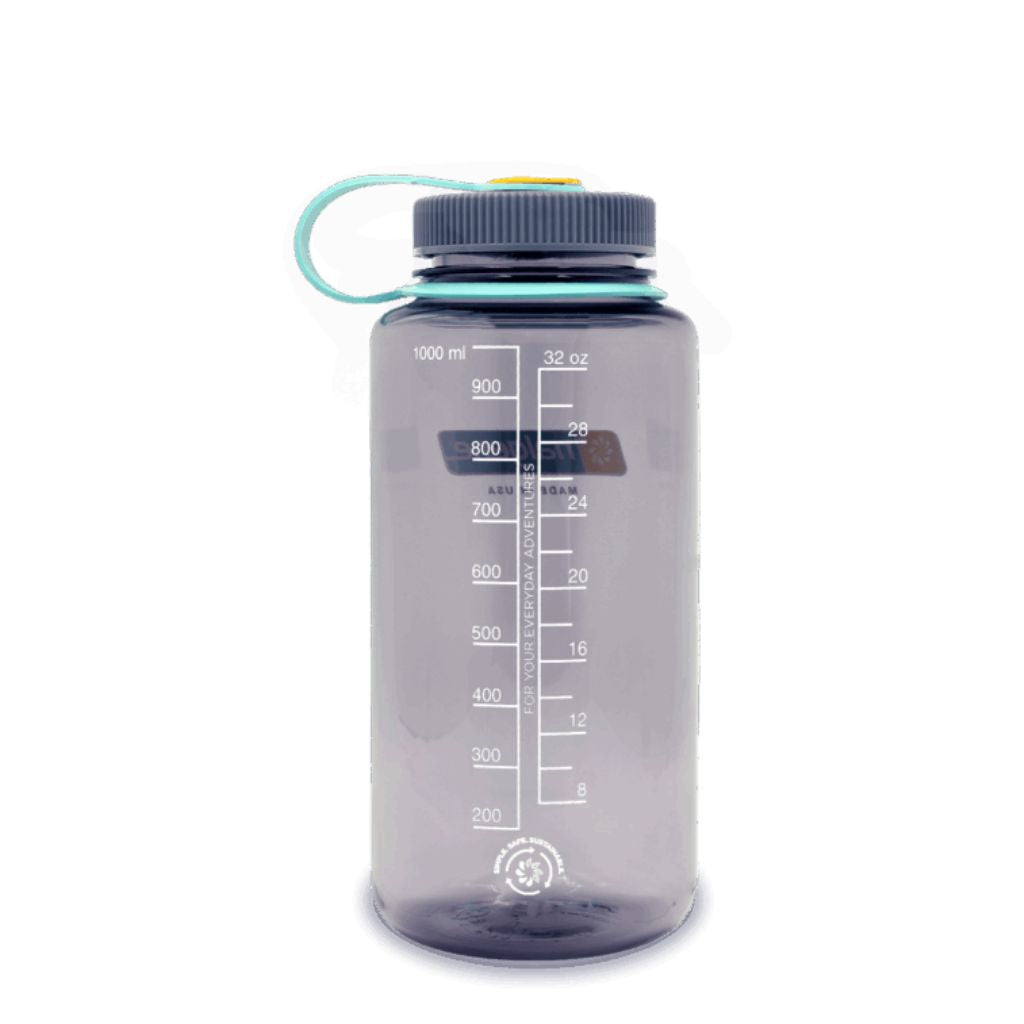 Nalgene Sustain Wide Mouth BPA-Free Leak-Proof Water Bottle - 32oz - Aubergine