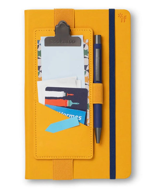 Bookaroo Notebook Clipboard - Yellow