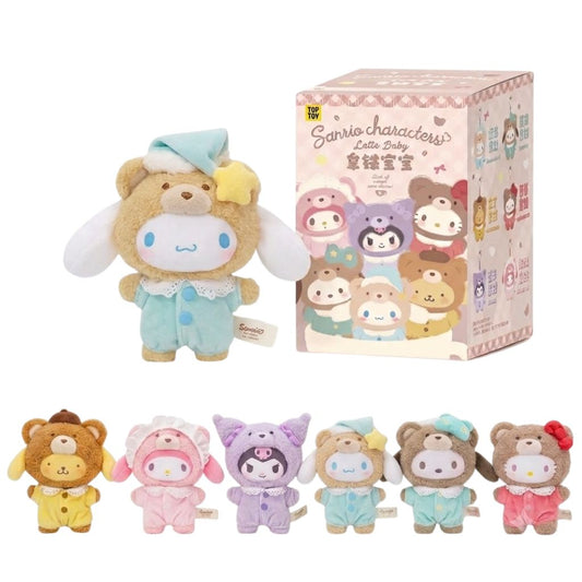 Top Toy Sanrio Latte Baby Series Vinyl Plush Blind Box