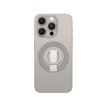 Phone case with a ring holder on a white background