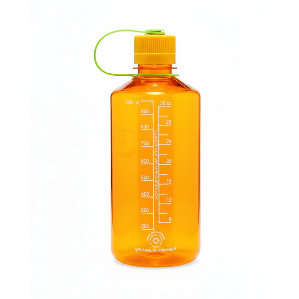Nalgene 32 oz Narrow mouth Sustain Water Bottle - Clementine