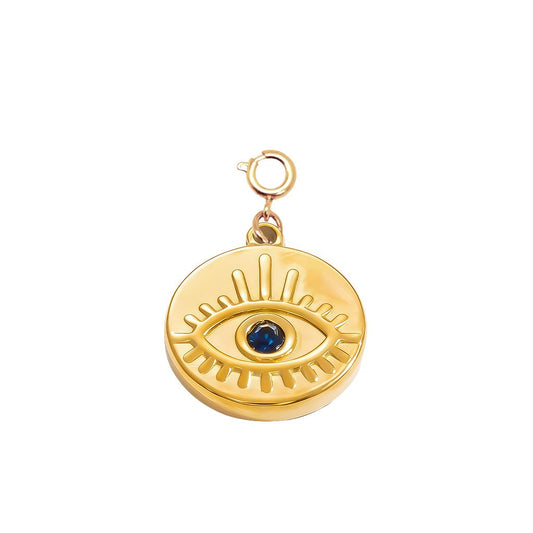 Gold Eye Charm