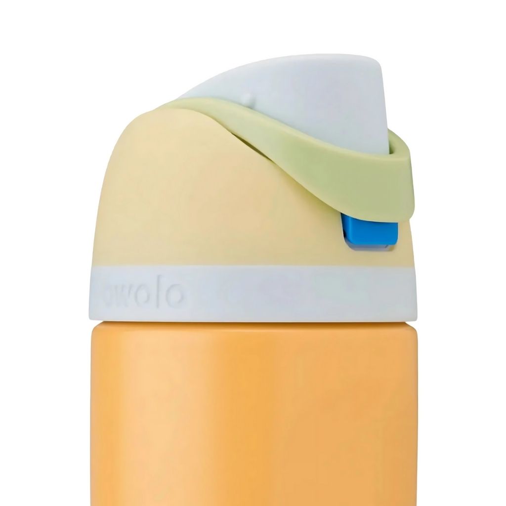 Owala FreeSip 2 pack Stainless Steel Water Bottles 473 ml/16 oz - Yellow and Light Blue