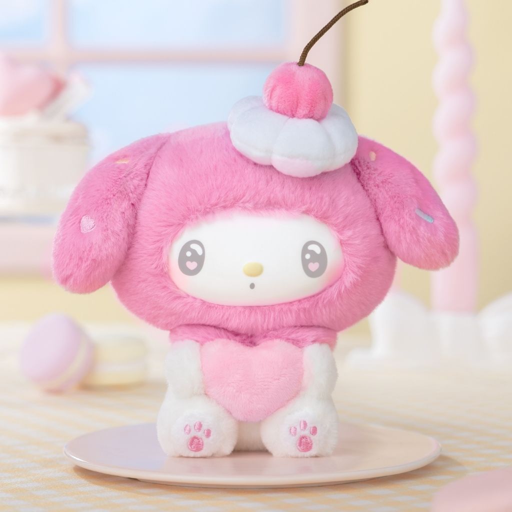 Top Toy My Melody 50th Anniversary Milk Candy Plush Pendant Blind Box