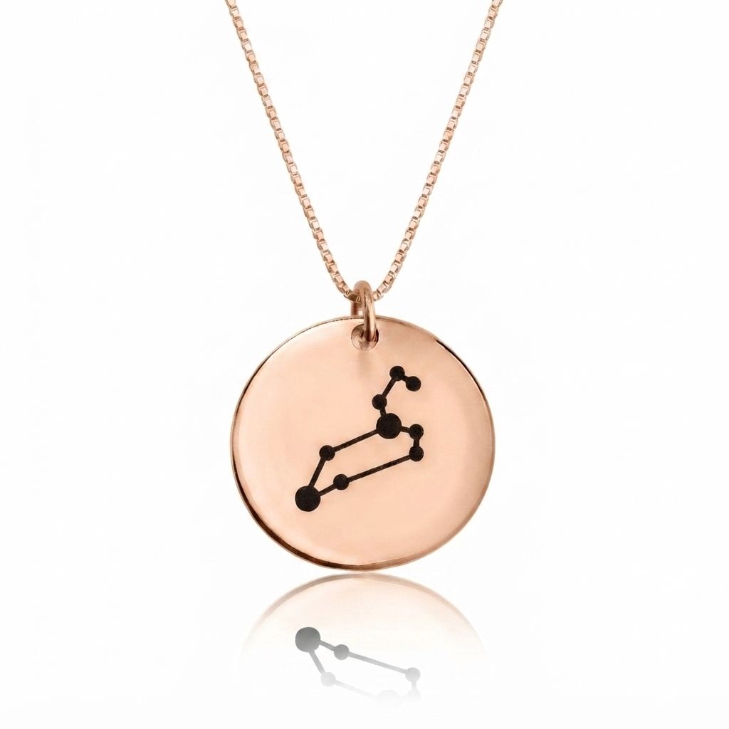 Personalised Zodiac Constellation Necklace