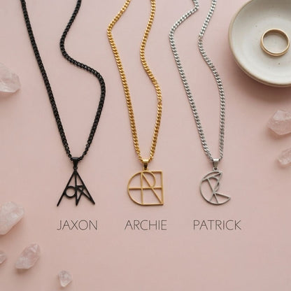 Signature Monogram Necklace