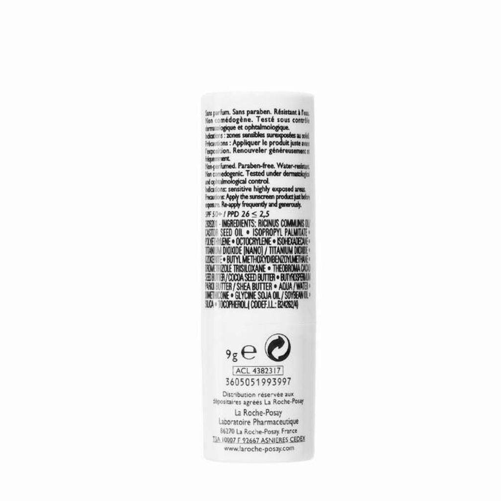 Back label of a skincare product with text on a white background