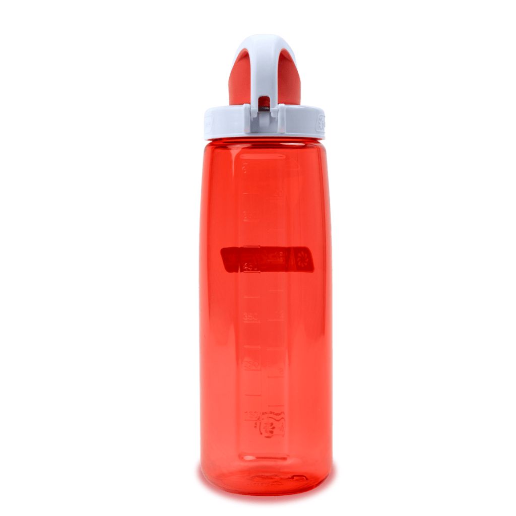 Nalgene Sustain 24oz On-The-Fly Tritan Bottle – Coral with Frost Coral Cap
