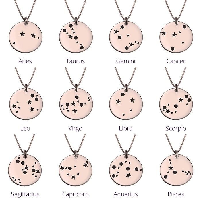 Personalized Star Constellation Necklace