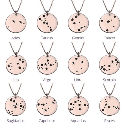Personalized Star Constellation Necklace