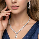 Diamond Dream Necklace And Earrings Set
