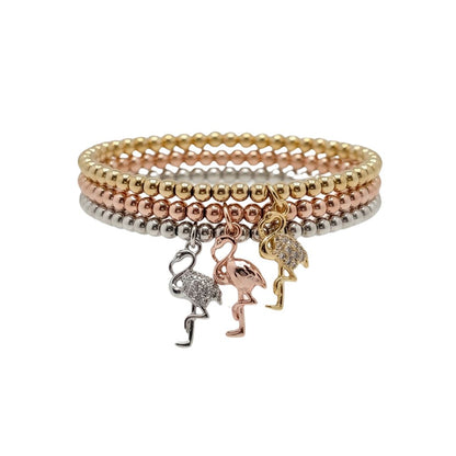 BFF Beaded Charm Bracelet