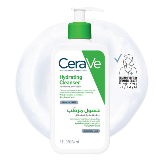 CeraVe Hydrating Cleanser for Normal to Dry Skin 236ml