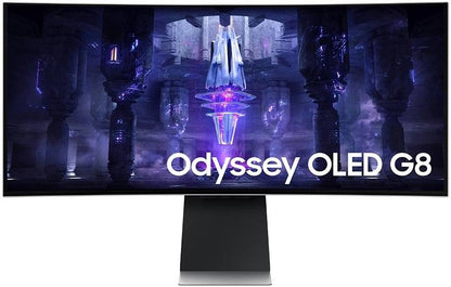 Gaming Monitor - 34" LS34BG850 Curved, UQHD, OLED, Smart TV, IoT Hub, USB-C, 0.03MS-175HZ