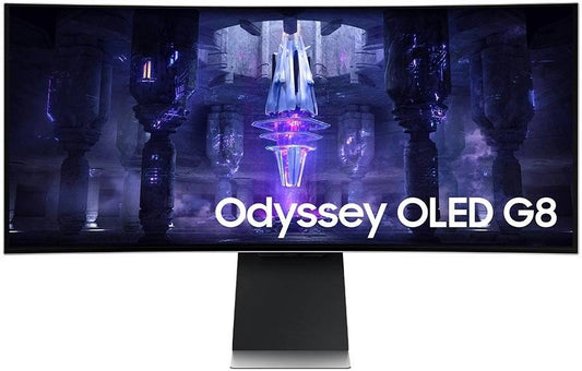 Gaming Monitor - 34" LS34BG850 Curved, UQHD, OLED, Smart TV, IoT Hub, USB-C, 0.03MS-175HZ