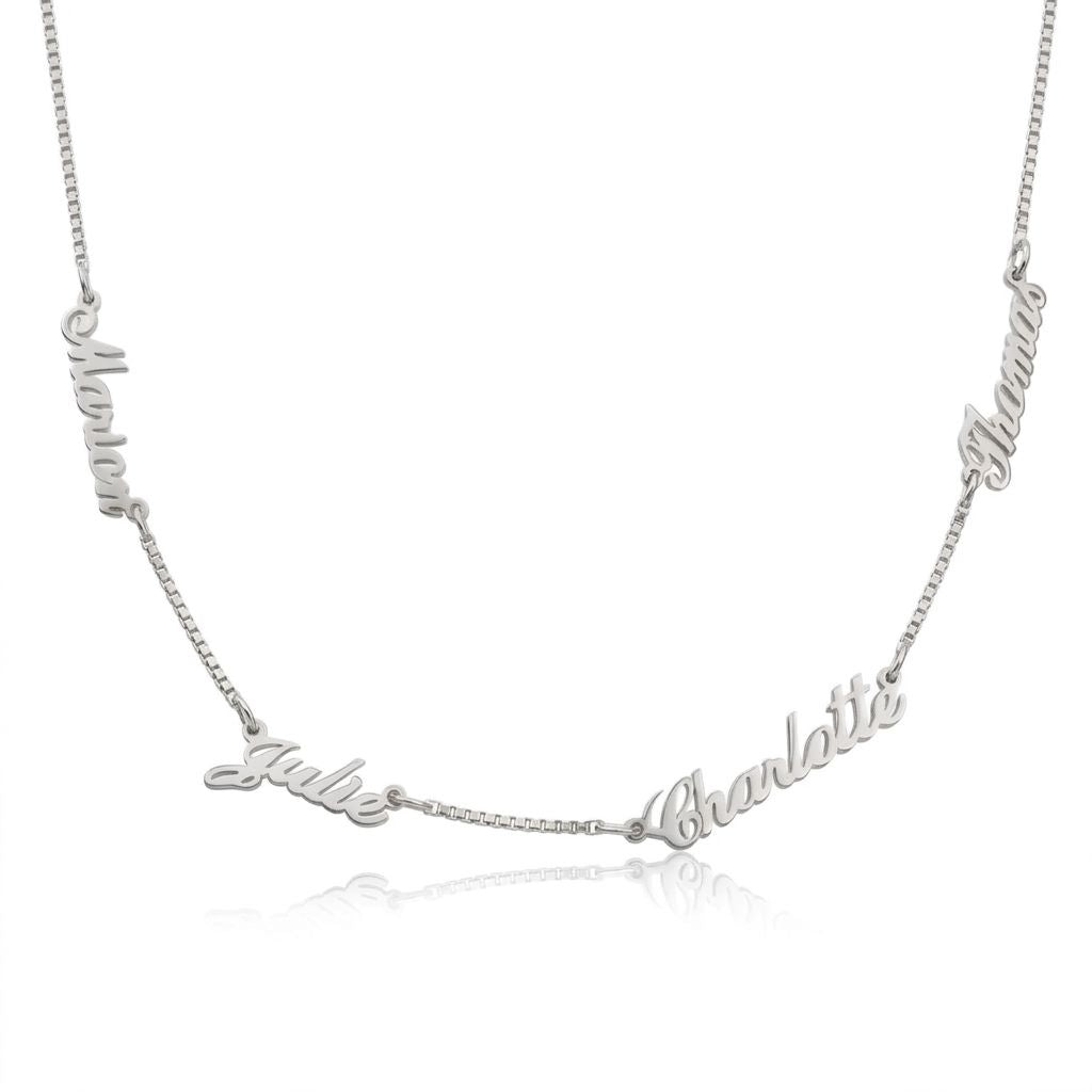 Classic Multi Name Necklace