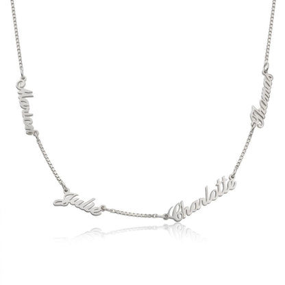 Classic Multi Name Necklace