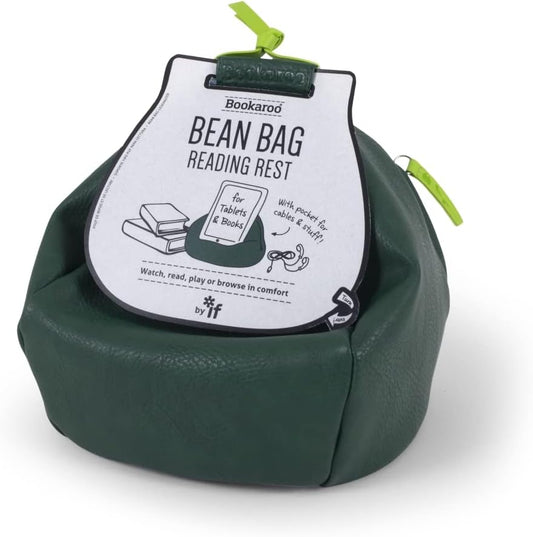 Bookaroo Bean Bag Reading Rest - Forest Green