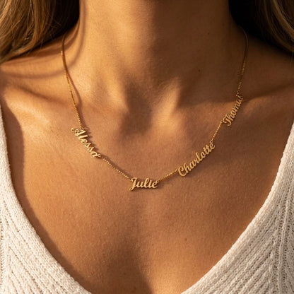 Classic Multi Name Necklace