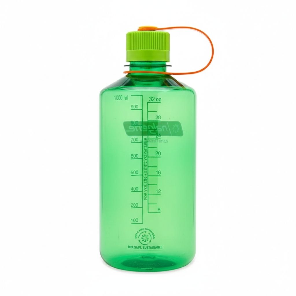 Nalgene 32 oz Narrow mouth Sustain Water Bottle - Melon Ball