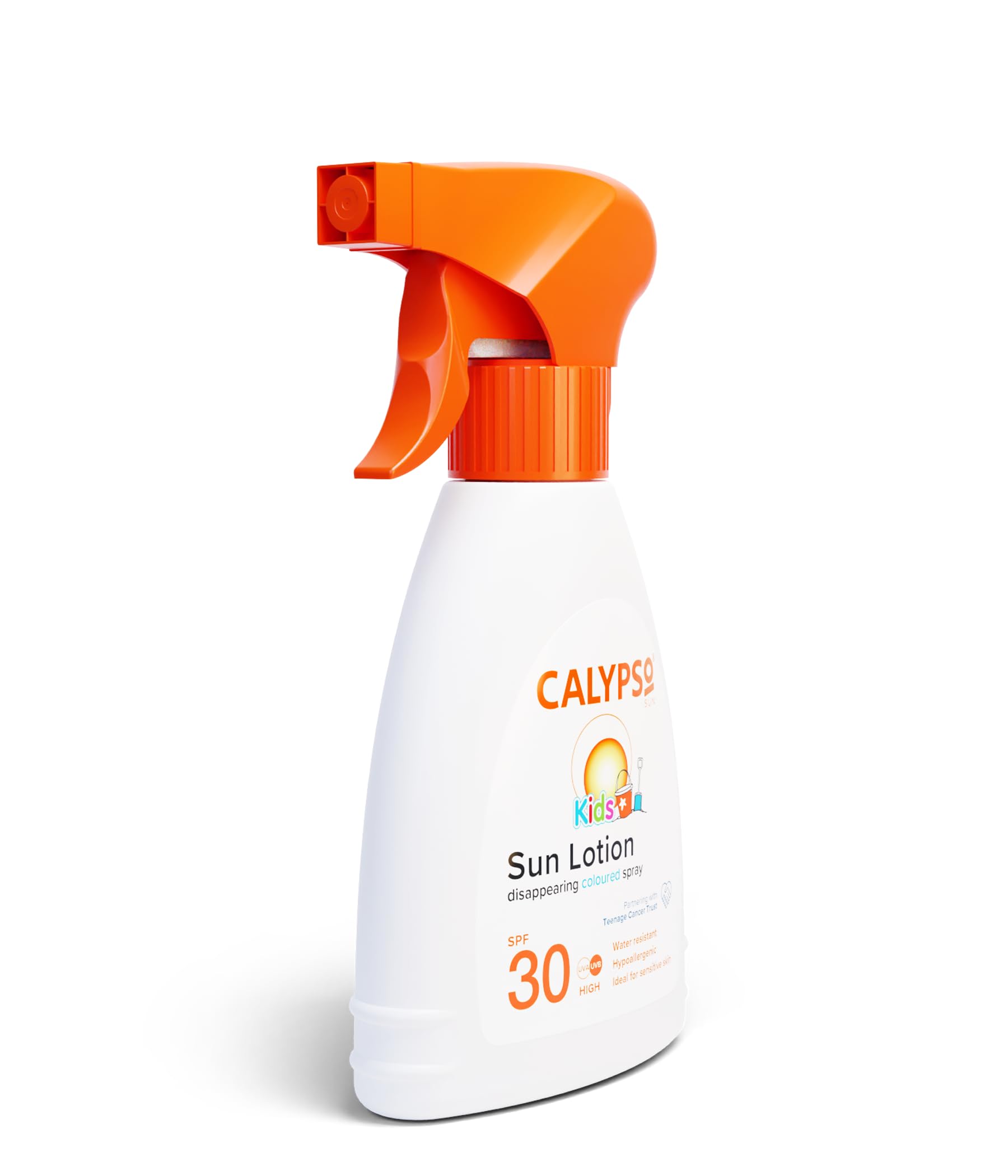 CALYPSO Kids Disappearing Colored Blue Lotion Spray SPF30 200ML