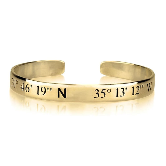 Longitude and Latitude Bangle