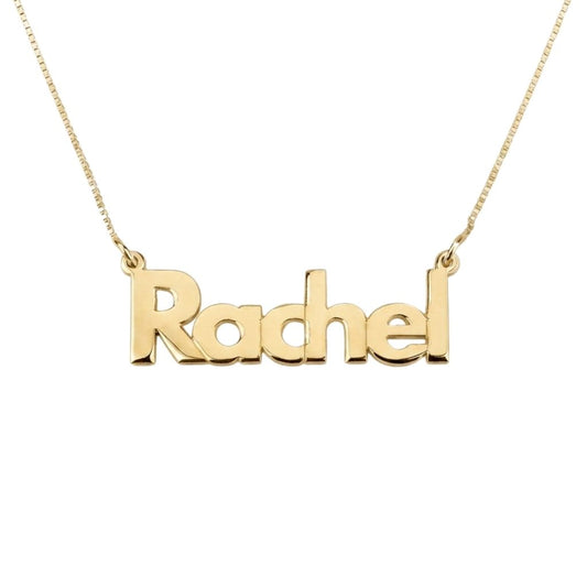 Stylish Bold Name Necklace
