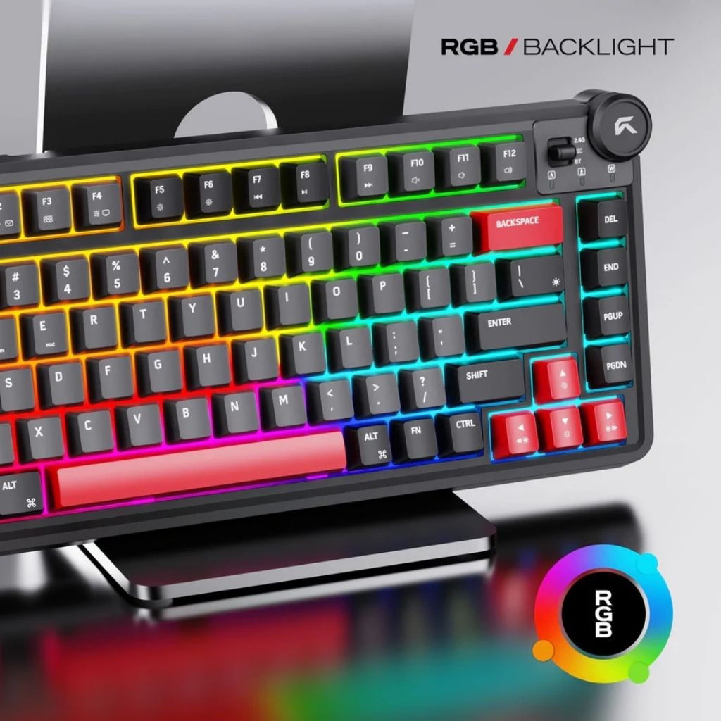 Cybeart Nighthawk 75 - Tri-Mode Wireless RGB Gaming Keyboard - Signature Edition