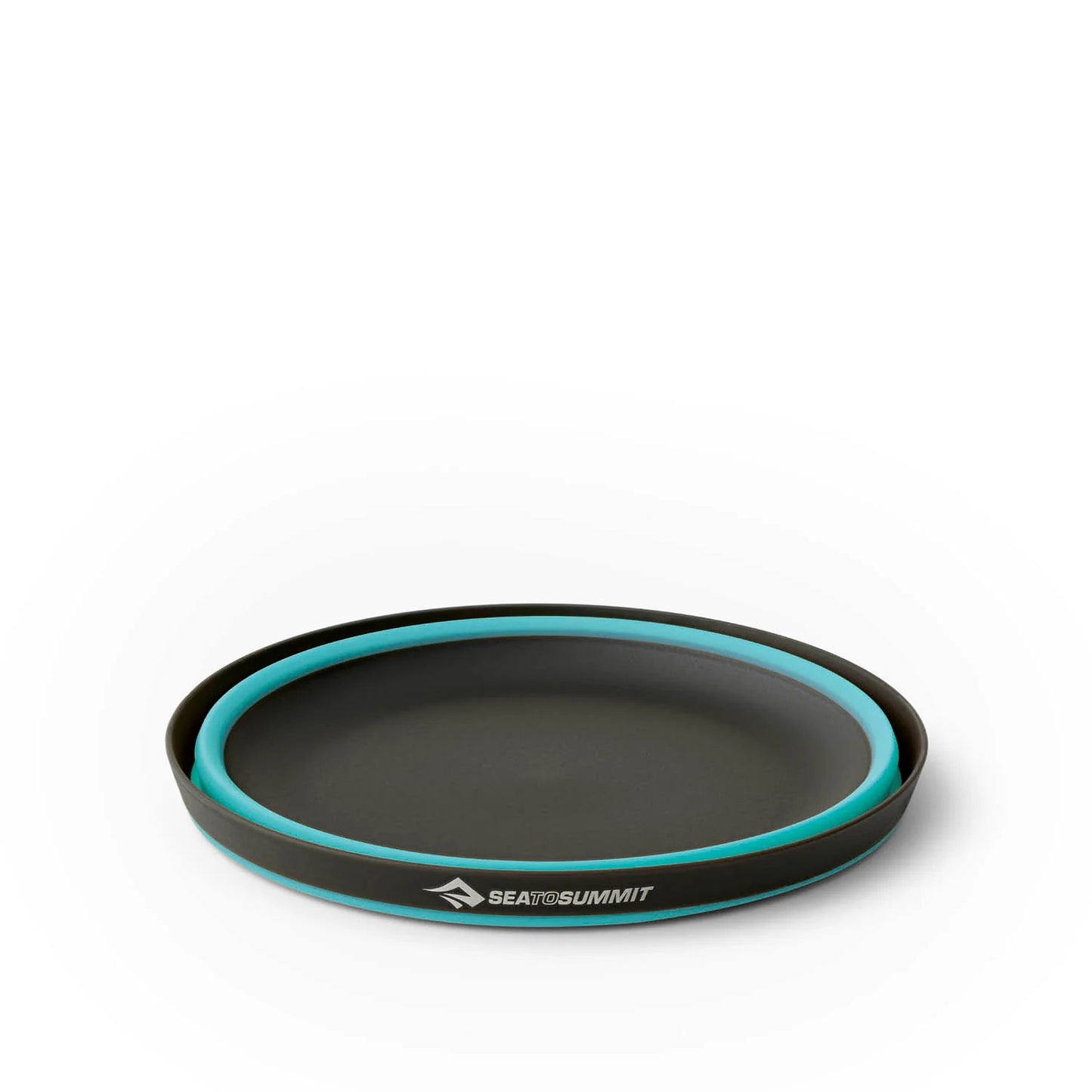 Black and teal cooking pan with Sea to Summit logo on a white background