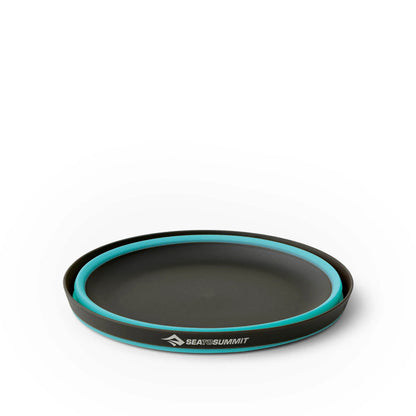 Black and teal cooking pan with Sea to Summit logo on a white background