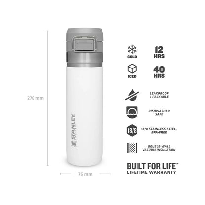 Quick Flip Water Bottle 0.71L / 24 OZ Polar