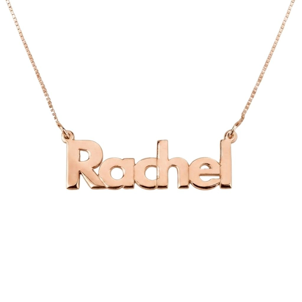 Stylish Bold Name Necklace