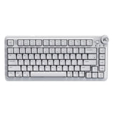 Cybeart Nighthawk 75 - Tri-Mode Wireless RGB Gaming Keyboard - White