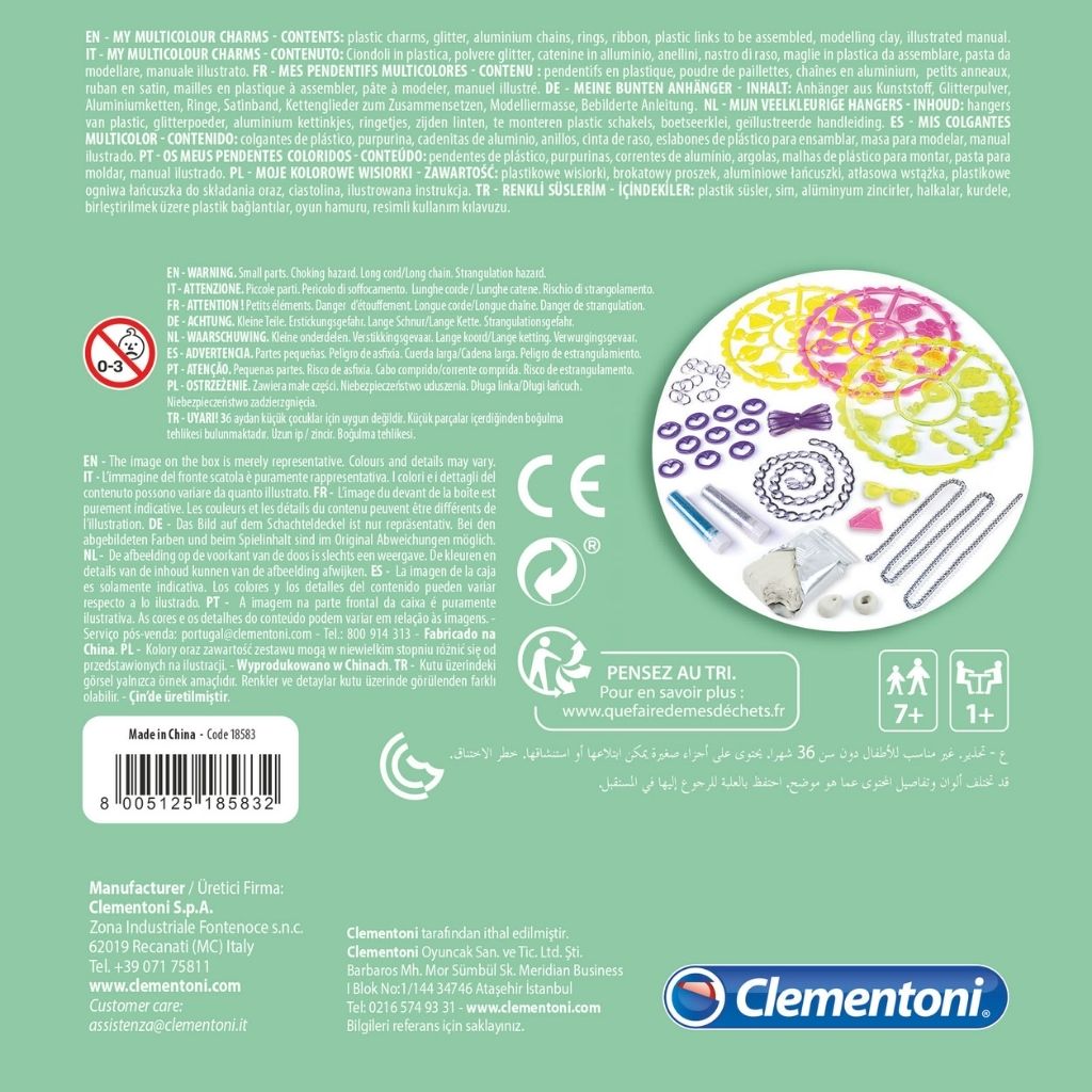 Clementoni Crazy Chic: My Multicolour Charms